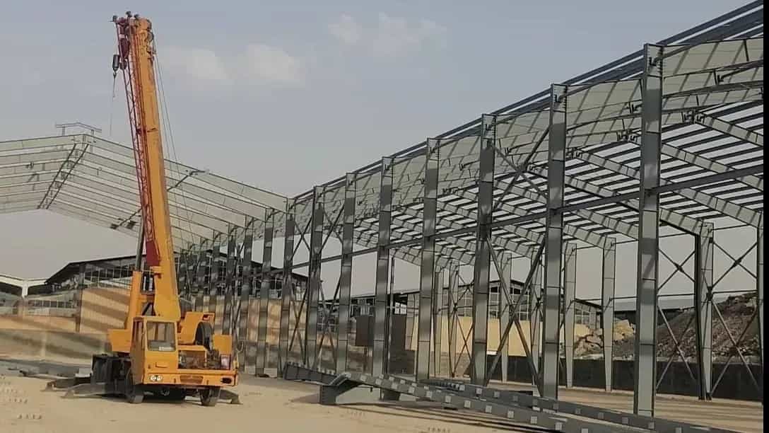 Tahran'daki metal dinamik endüstriyel barakalar